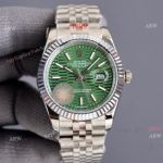 Swiss Quality Rolex Datejust 41 Automatic Mint Green Face Rolex Jubilee Watch Replica 